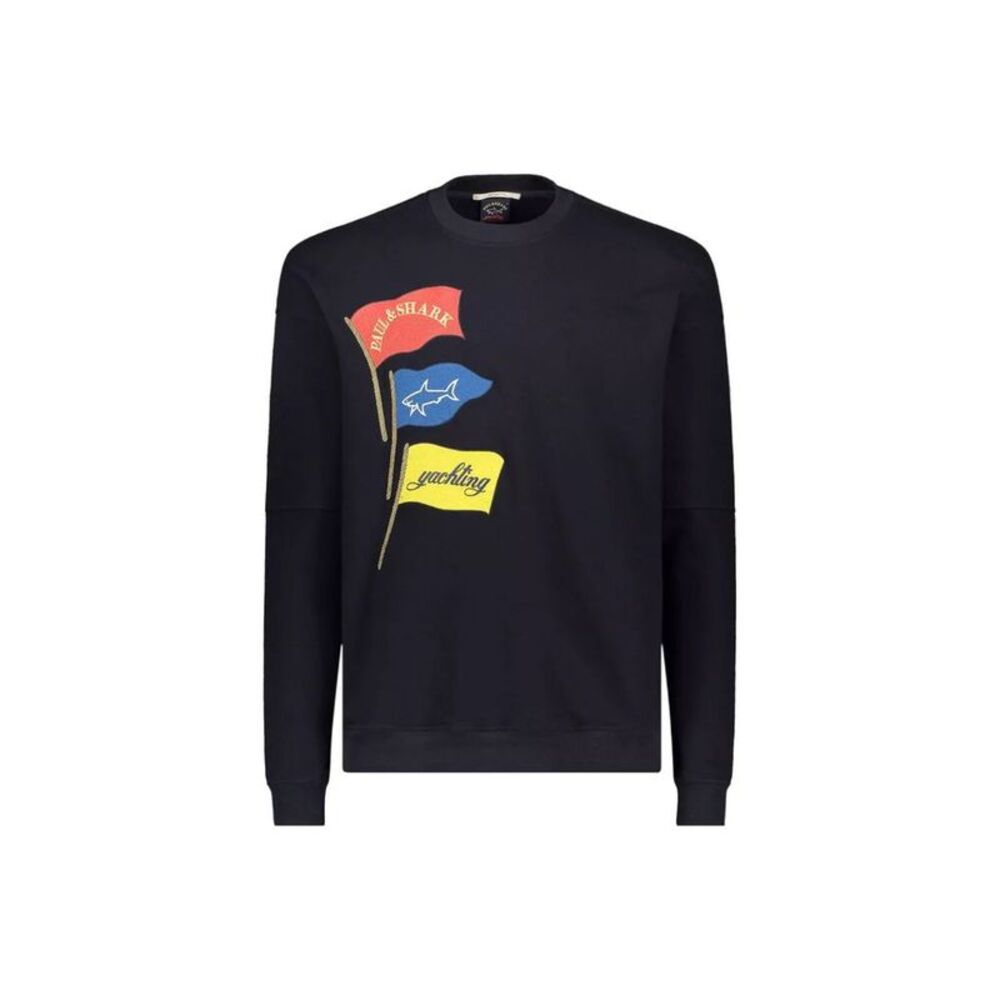 Paul & Shark Blue Cotton Men's Sweatshirt